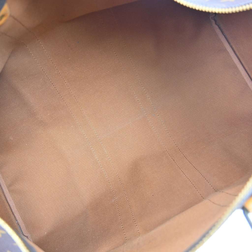 Louis Vuitton Keepall Bag Brown Canvas Good condition - Inside View