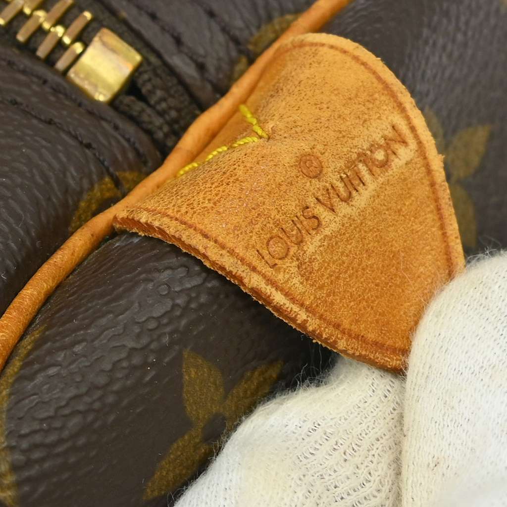 Louis Vuitton Keepall Bag Brown Canvas Good condition - Model View