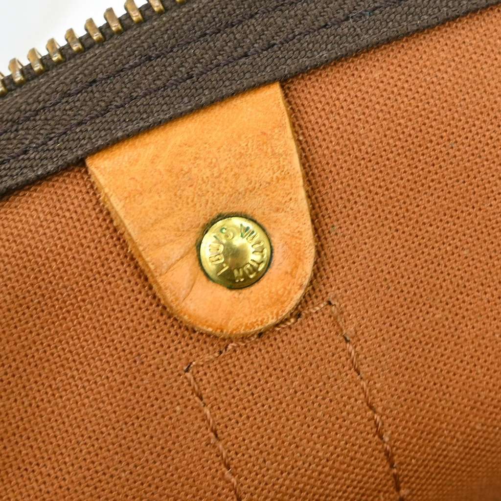 Louis Vuitton Keepall Bag Brown Canvas Good condition - Box View