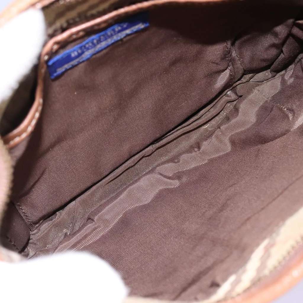 Burberry Blue Label shoulder bag Beige Canvas Very good condition - Box View