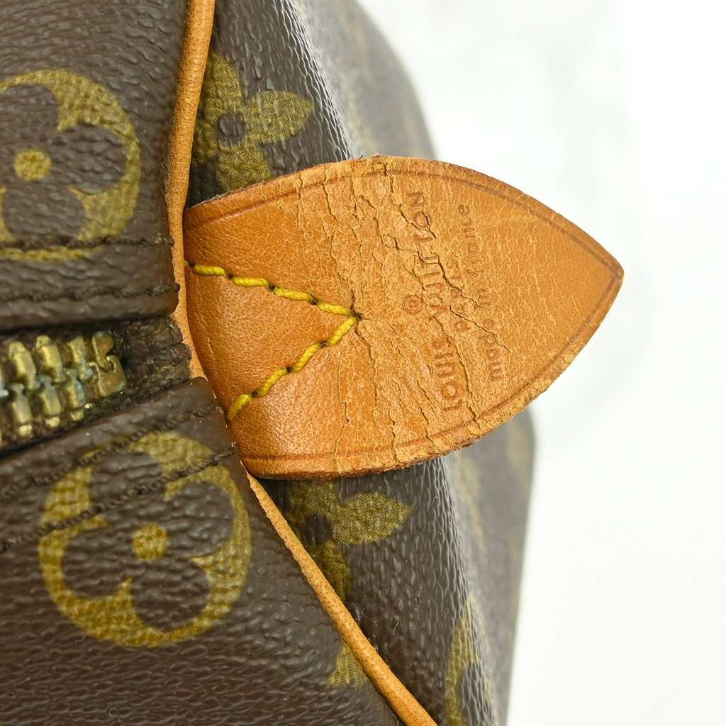 Louis Vuitton Keepall Bag Brown Canvas Good condition - Model View