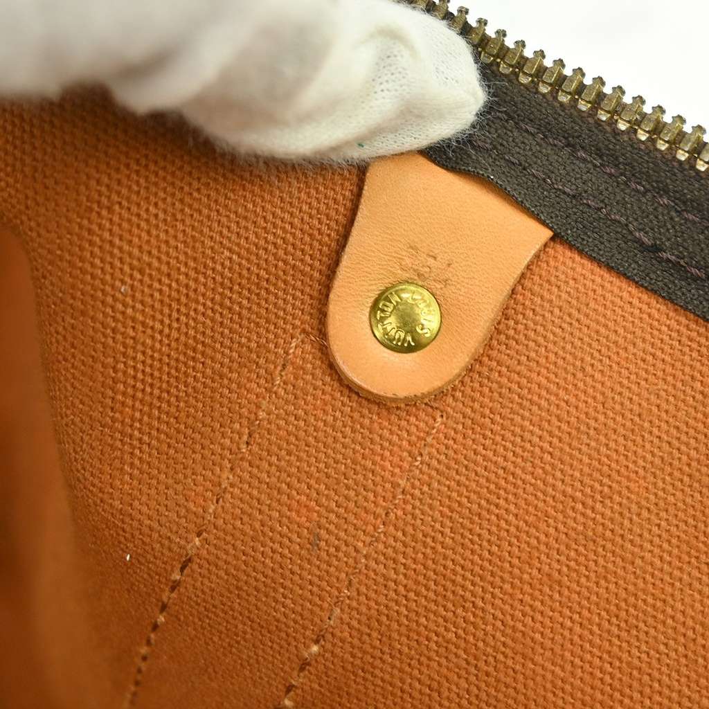 Louis Vuitton Keepall Bag Brown Canvas Good condition - Box View