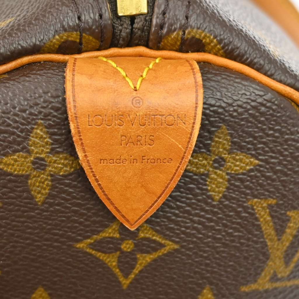 Louis Vuitton Keepall Bag Brown Canvas Good condition - Model View