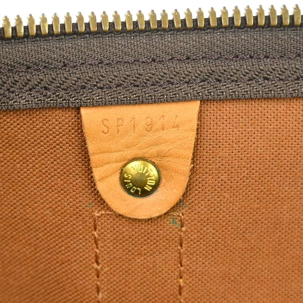 Louis Vuitton Keepall Bag Brown Canvas Good condition - Box View