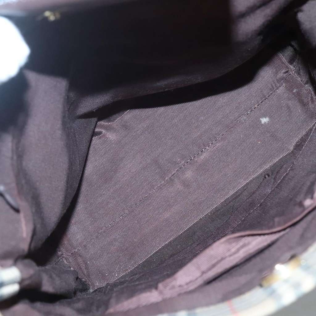 Burberry Nova Check Tote Beige Canvas Very good condition - Box View