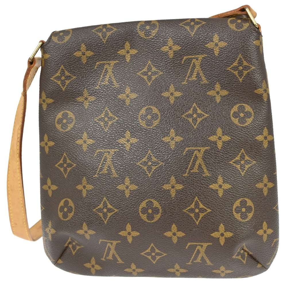 Louis Vuitton Musette Salsa Handbag Brown Very good condition - Back View