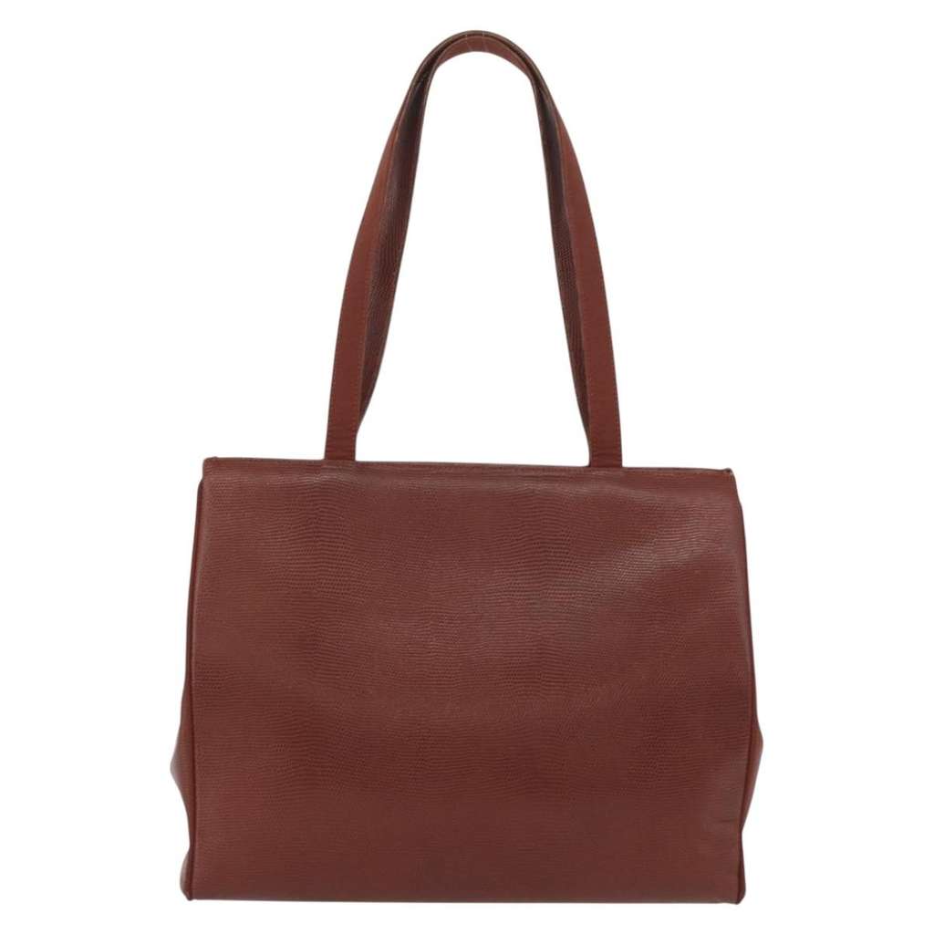 Salvatore Ferragamo Vala tote Brown Leather Very good condition - Back View
