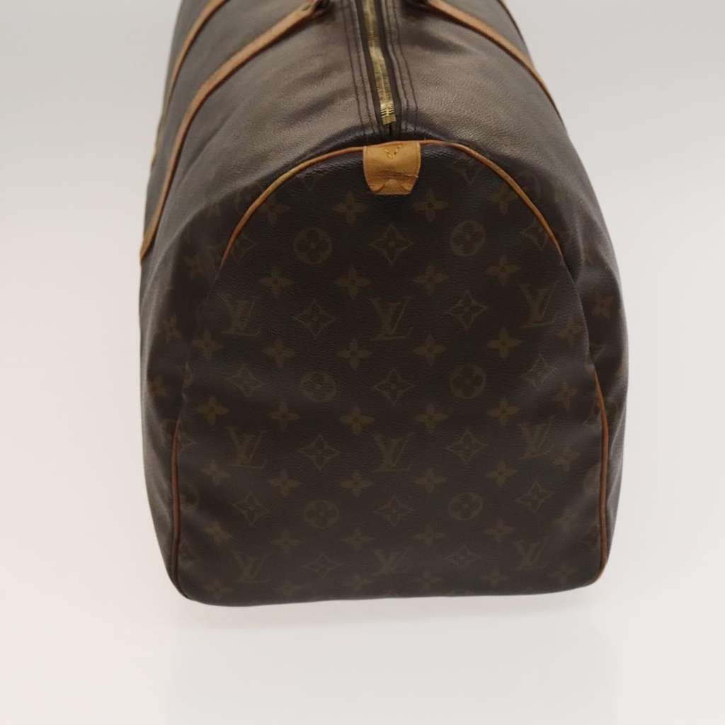 Louis Vuitton Keepall Bag Brown Canvas Good condition - Model View