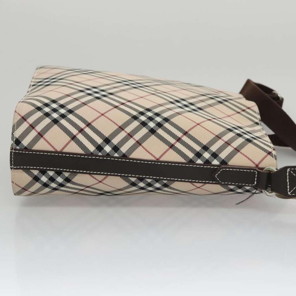 Burberry Nova check Shoulder bag Beige Canvas Good condition - Inside View