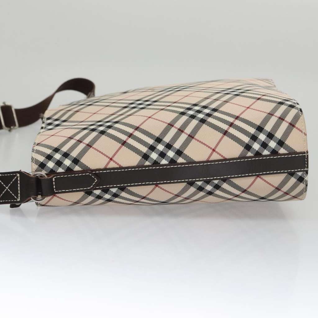 Burberry Nova check Shoulder bag Beige Canvas Good condition - Model View