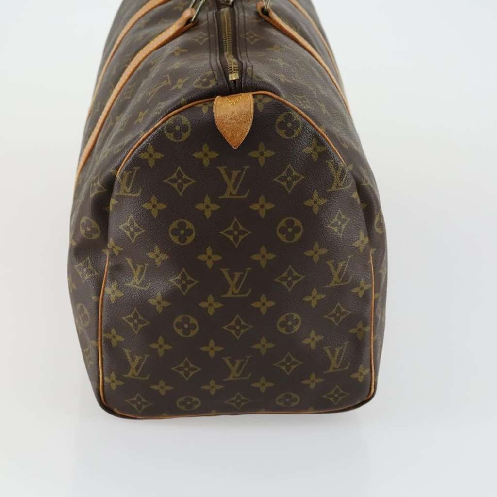 Louis Vuitton Keepall Bag Brown Canvas Good condition - Model View