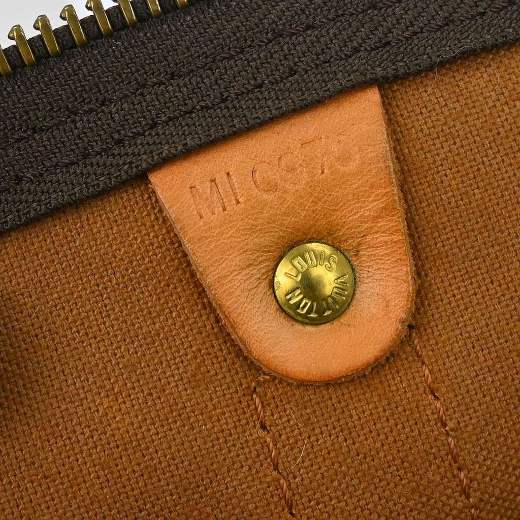 Louis Vuitton Keepall Bag Brown Canvas Good condition - Model View