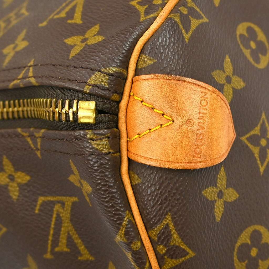 Louis Vuitton Keepall Bag Brown Canvas Good condition - Box View