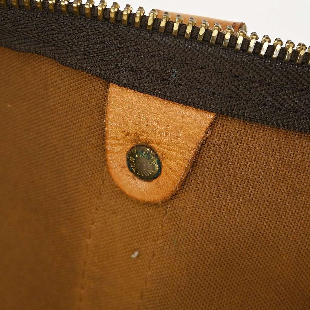Louis Vuitton Keepall Bag Brown Canvas Very good condition - Box View