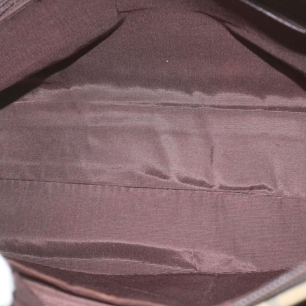 Burberry Nova Check Handbag Beige Canvas Good condition - Box View