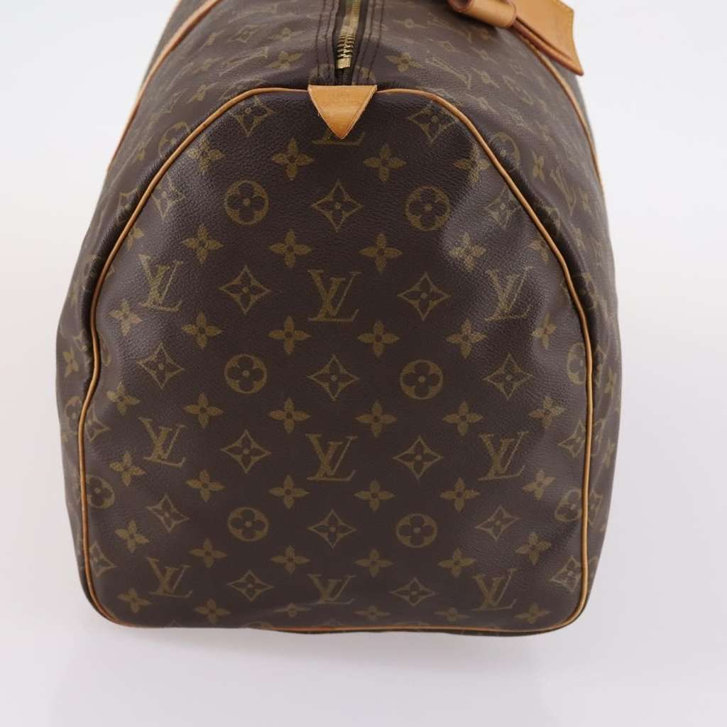 Louis Vuitton Keepall Bag Brown Canvas Very good condition - Model View