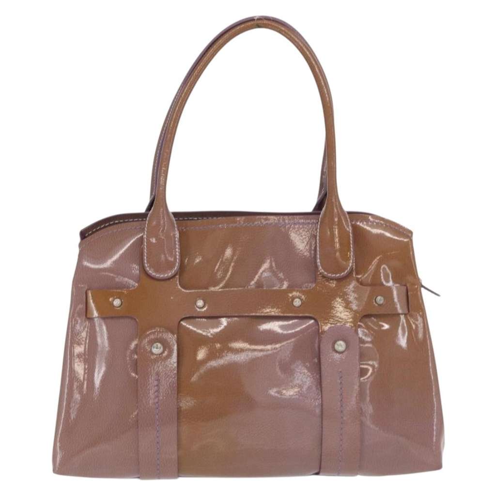 Salvatore Ferragamo Vintage Handbag Purple Very good condition - Back View