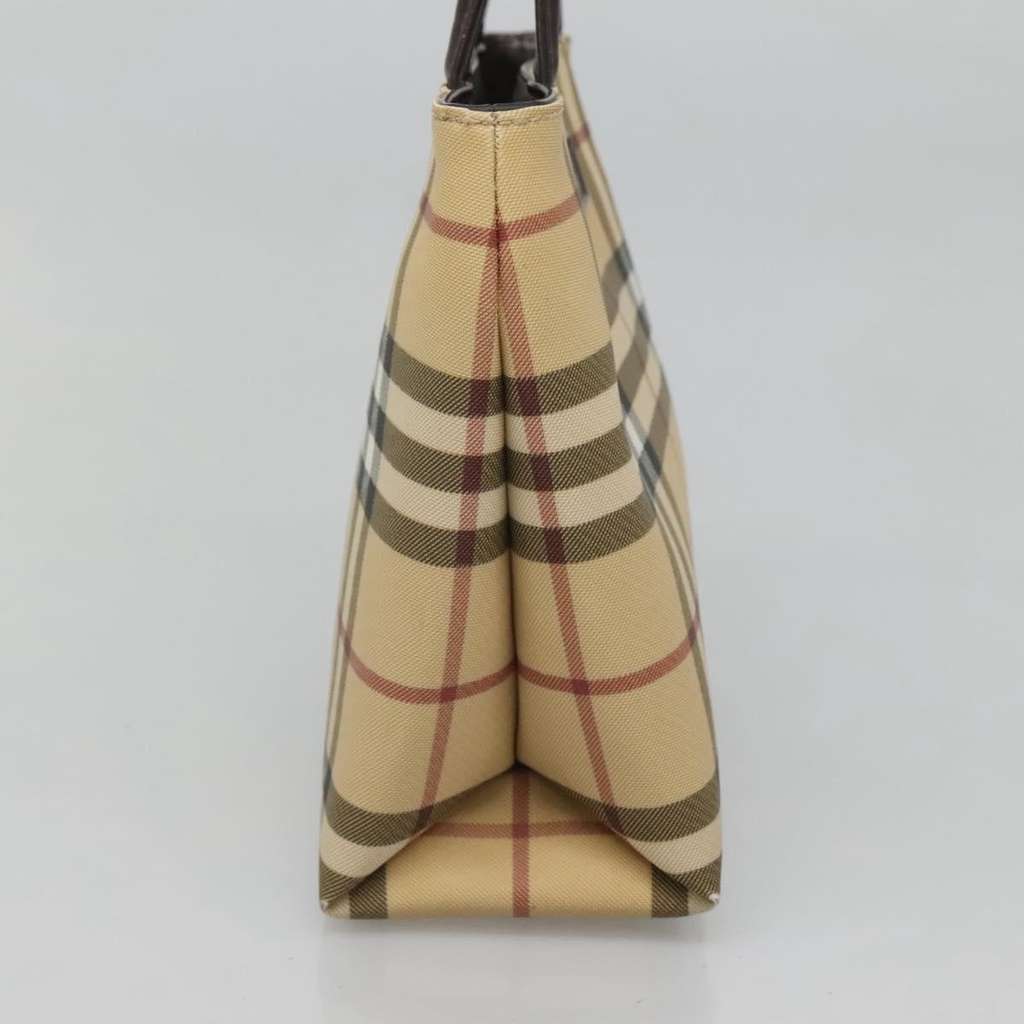 Burberry Nova Check Handbag Beige Canvas Very good condition - Inside View