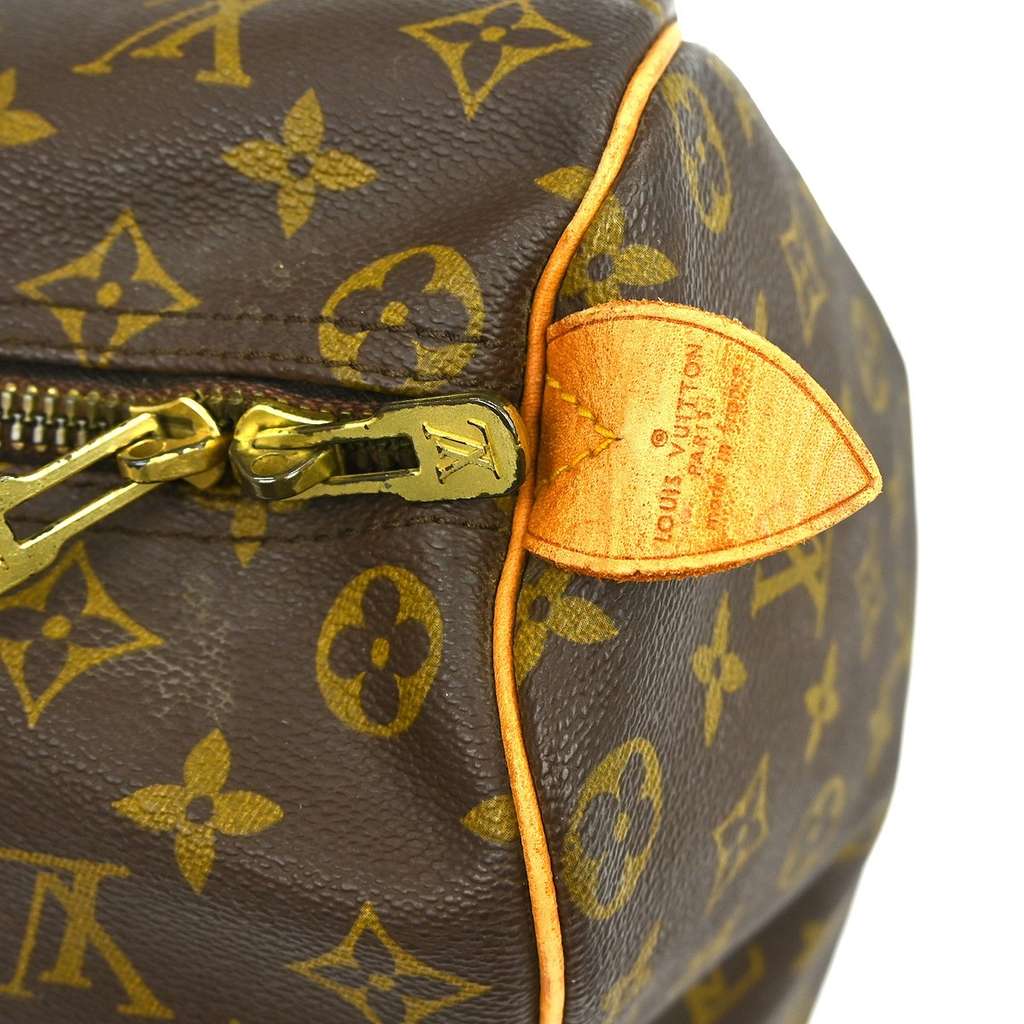 Louis Vuitton Keepall Bag Brown Canvas Good condition - Box View