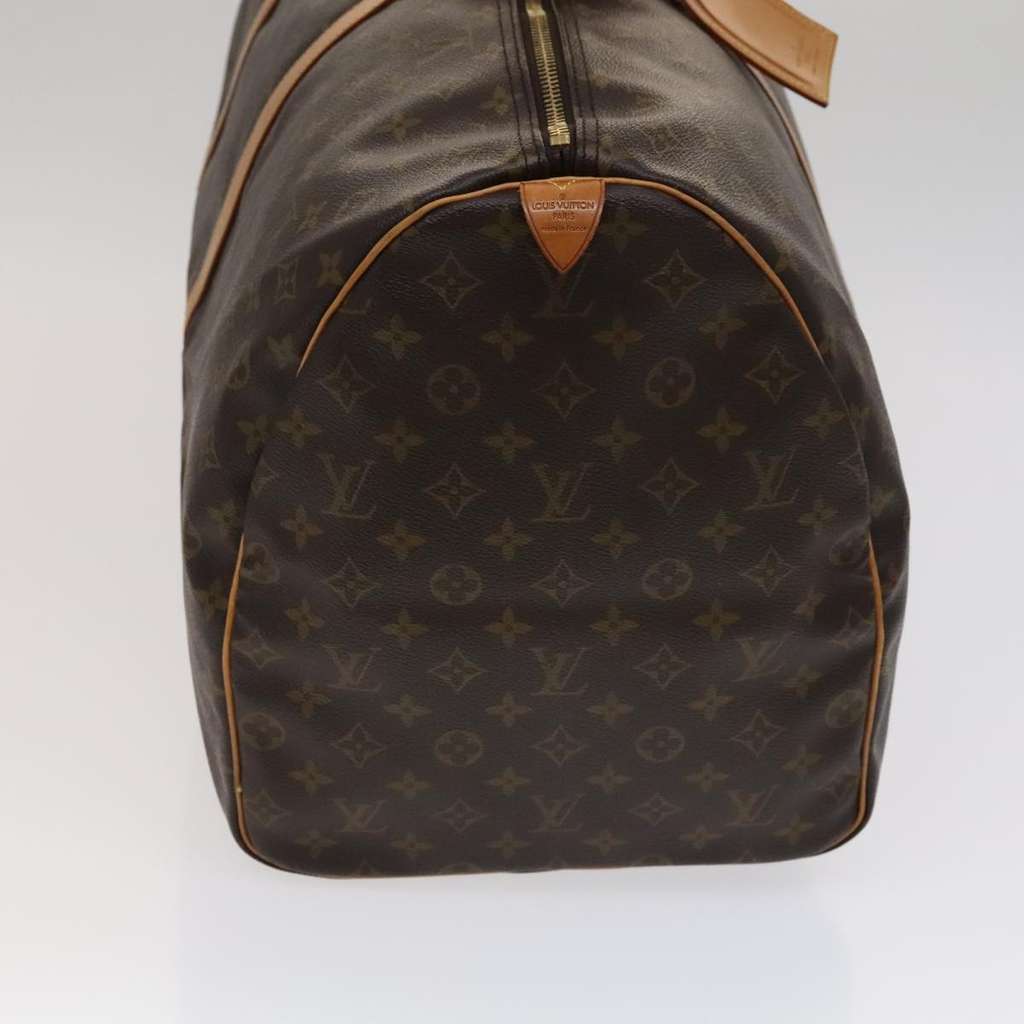 Louis Vuitton Keepall Bag Brown Canvas Very good condition - Model View