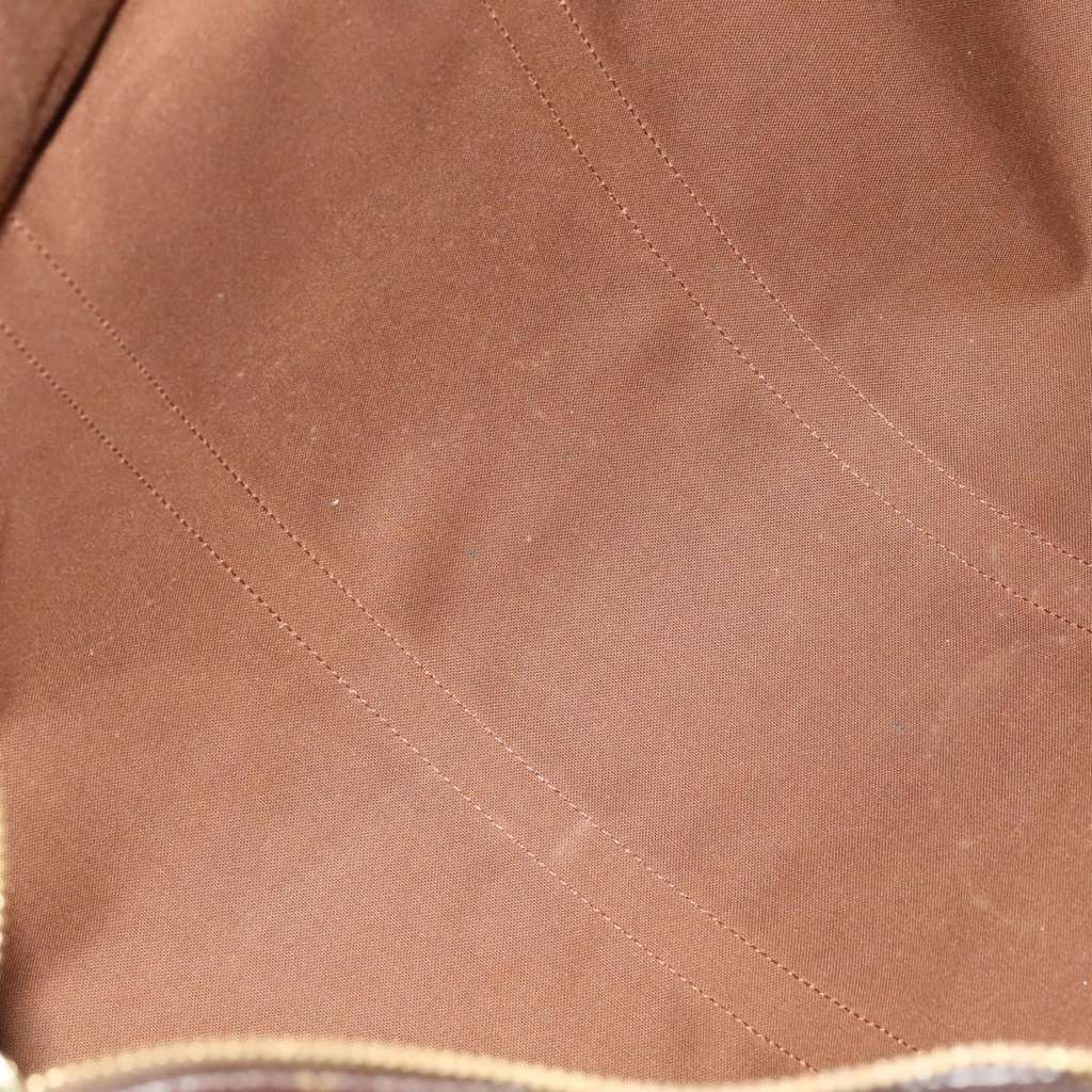 Louis Vuitton Keepall Bag Brown Canvas Very good condition - Box View