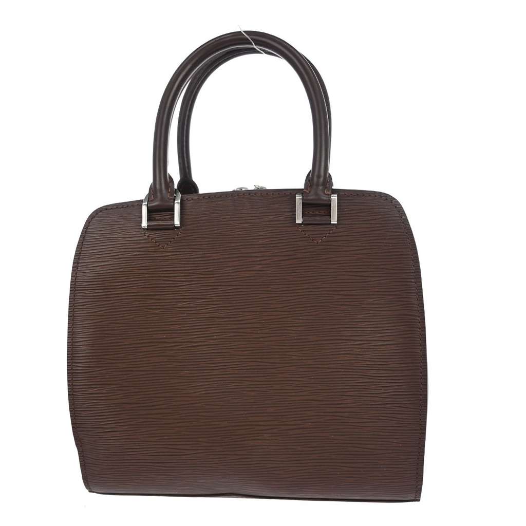 Louis Vuitton Pont Neuf Handbag Brown Leather Very good condition - Back View