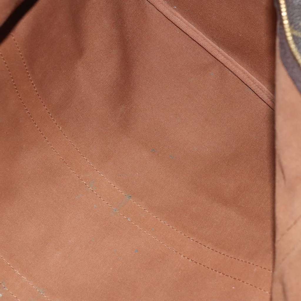 Louis Vuitton Keepall Bag Brown Canvas Good condition - Box View