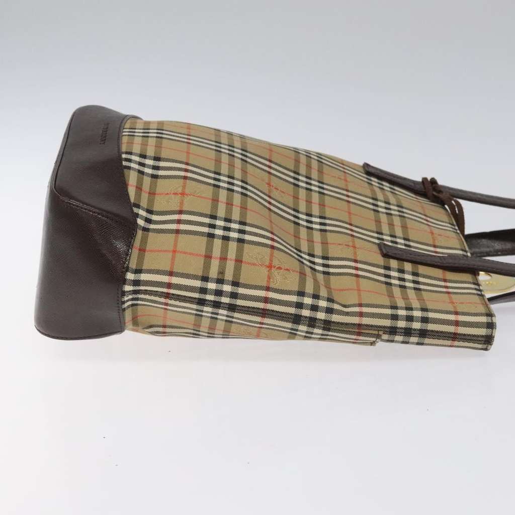Burberry Nova Check Tote Beige Canvas Good condition - Inside View