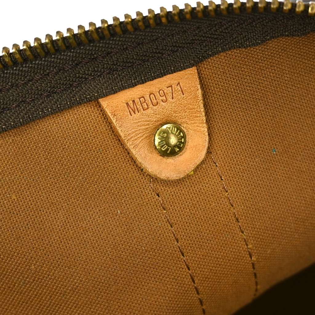 Louis Vuitton Keepall Bag Brown Canvas Good condition - Box View