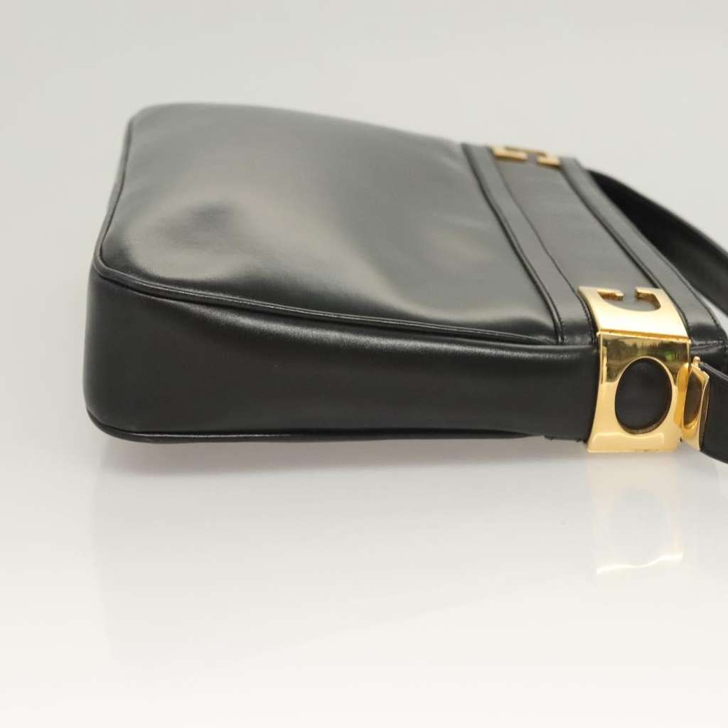 Gucci Vintage Shoulder Bag Black Leather Very good condition - Inside View