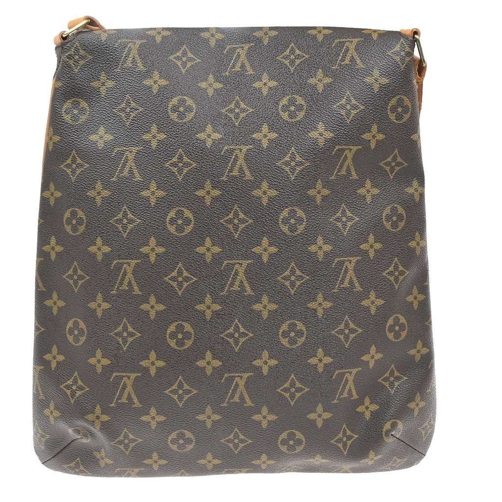 Louis Vuitton Musette Handbag Brown Canvas Very good condition - Back View