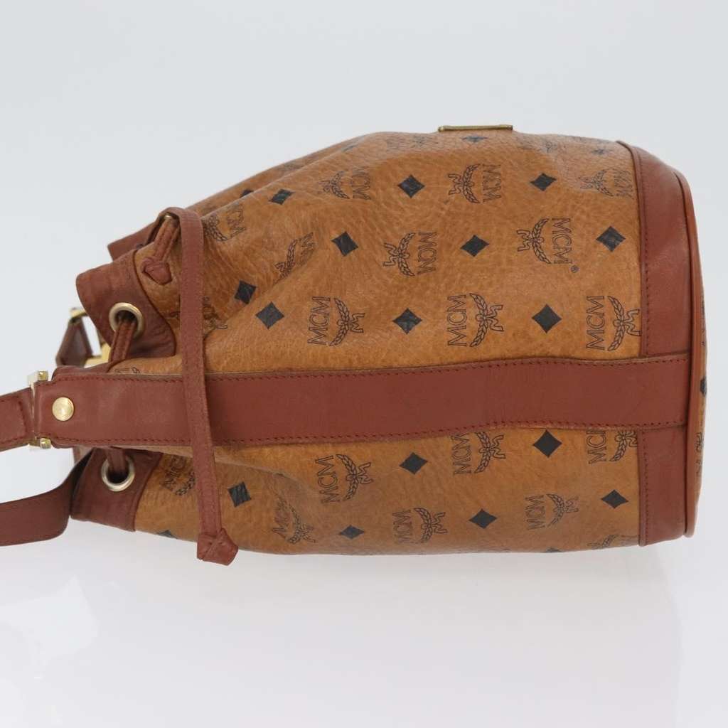 Mcm Visetos Shoulder bag Brown Canvas Very good condition - Model View