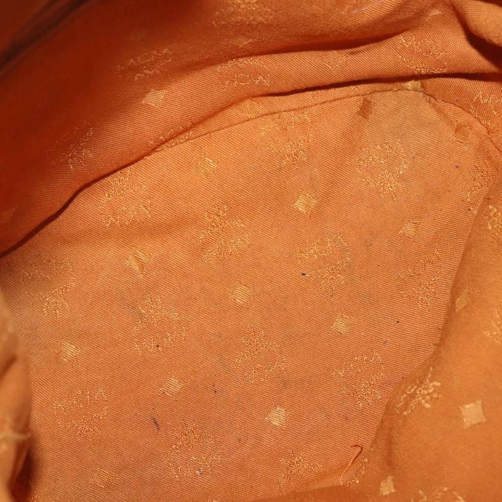 Mcm Visetos Shoulder bag Brown Canvas Very good condition - Box View