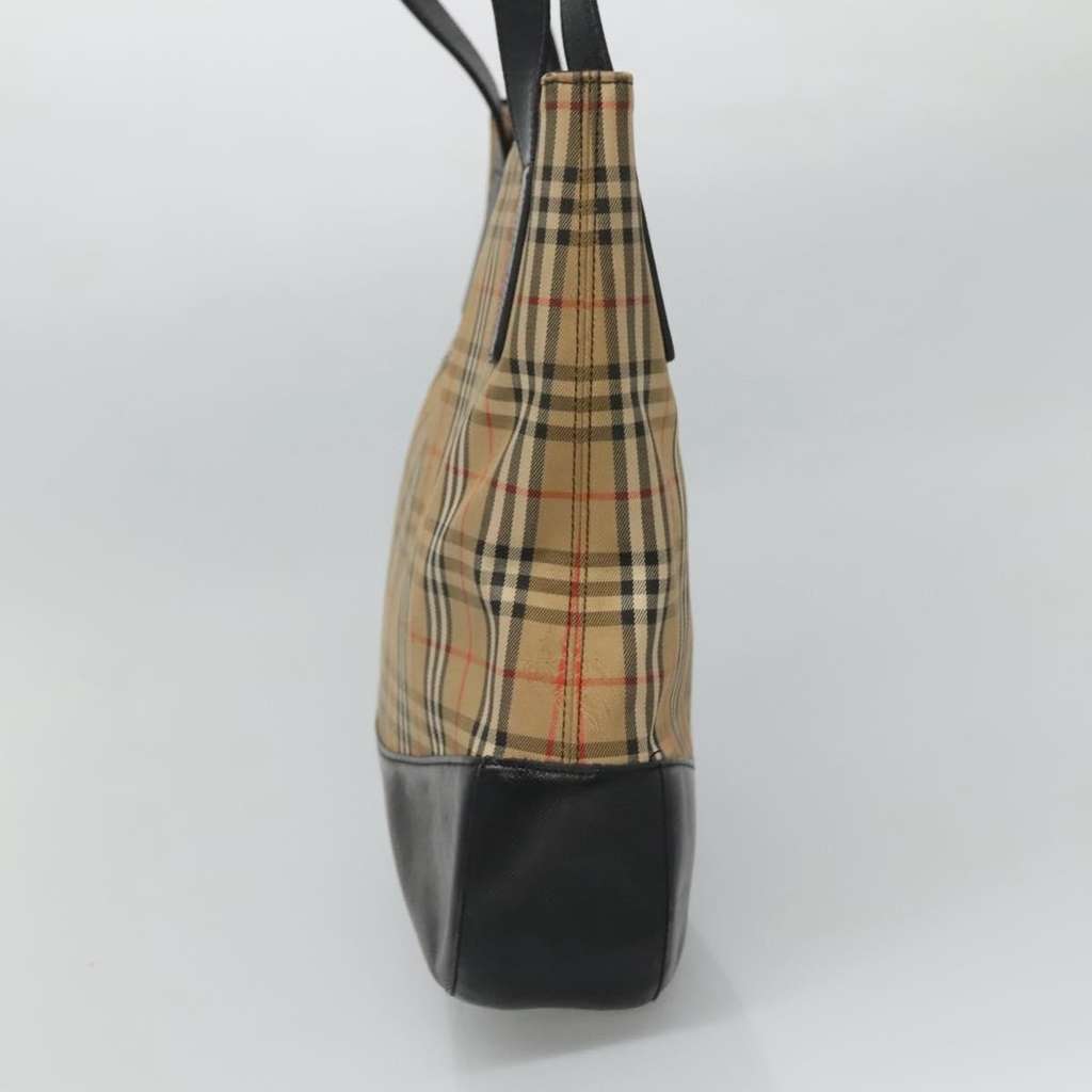 Burberry Nova Check Tote Beige Canvas Good condition - Inside View