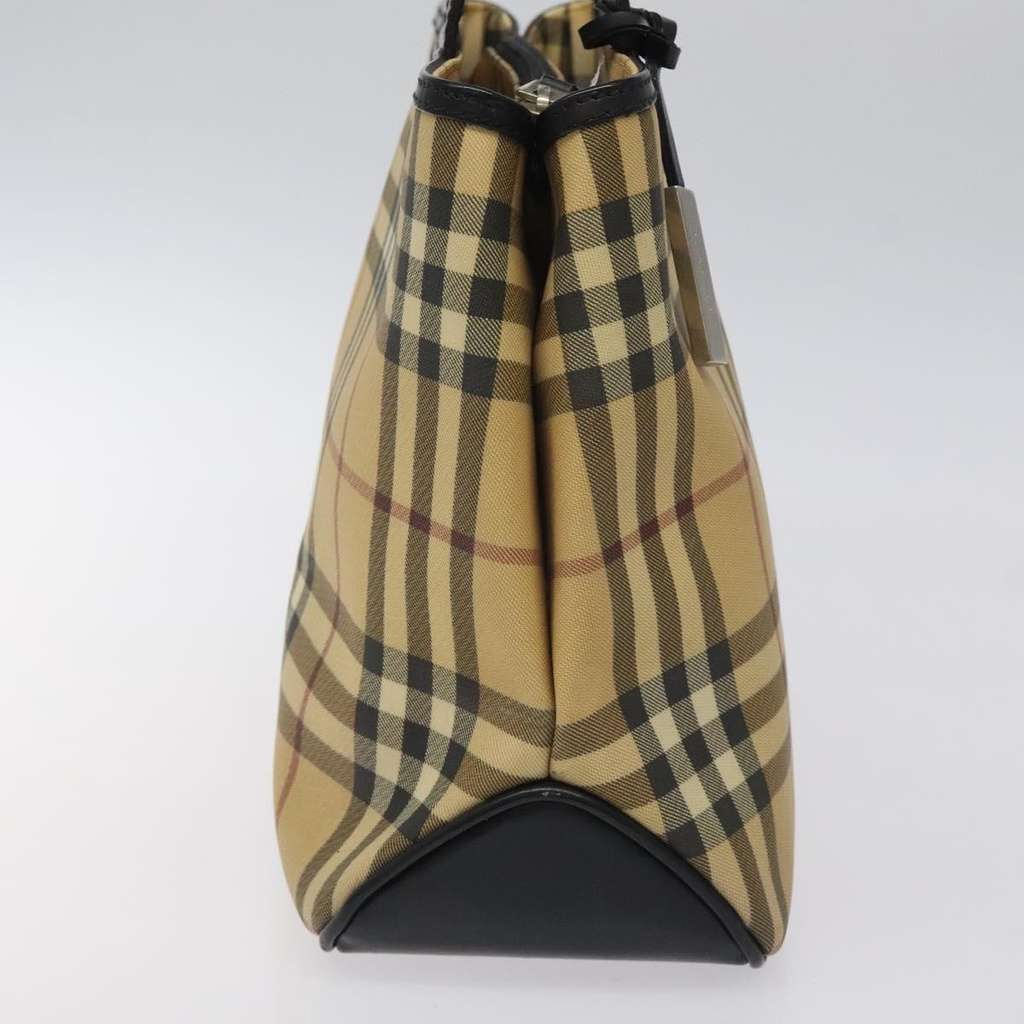 Burberry Nova Check Handbag Beige Canvas Very good condition - Inside View