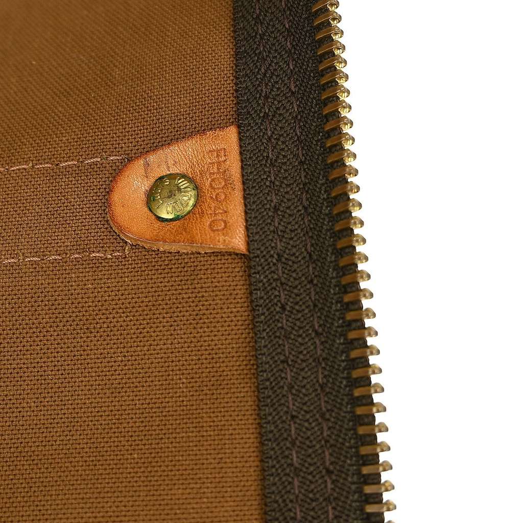 Louis Vuitton Keepall Bag Brown Canvas Good condition - Box View