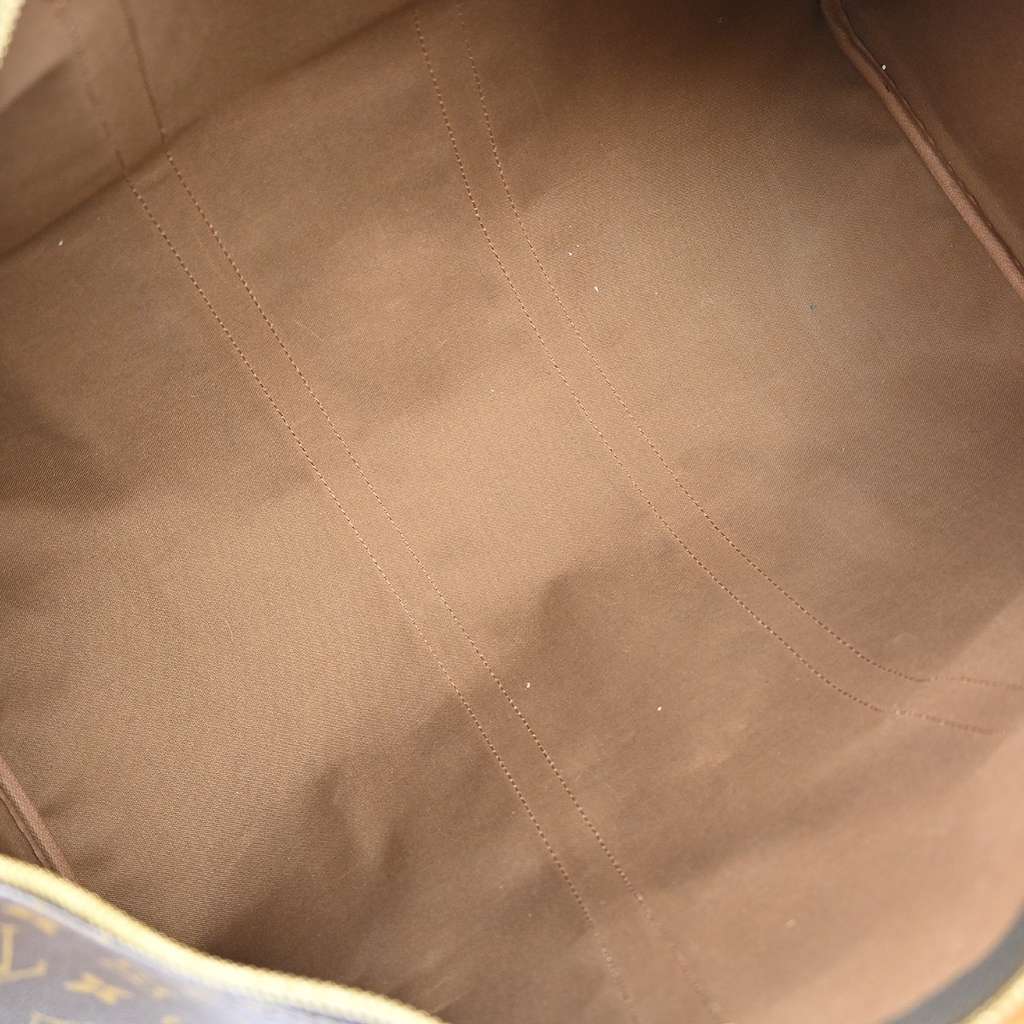 Louis Vuitton Keepall Bag Brown Canvas Very good condition - Inside View