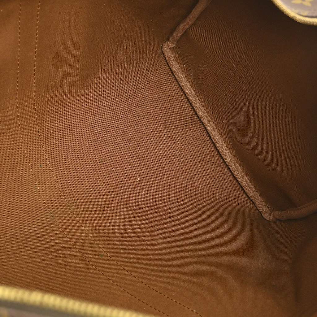 Louis Vuitton Keepall Bag Brown Canvas Very good condition - Inside View
