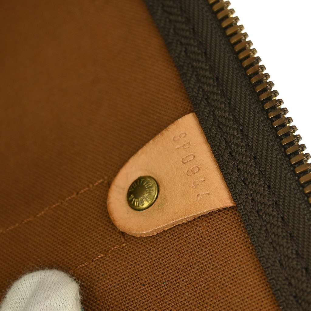 Louis Vuitton Keepall Bag Brown Canvas Very good condition - Box View