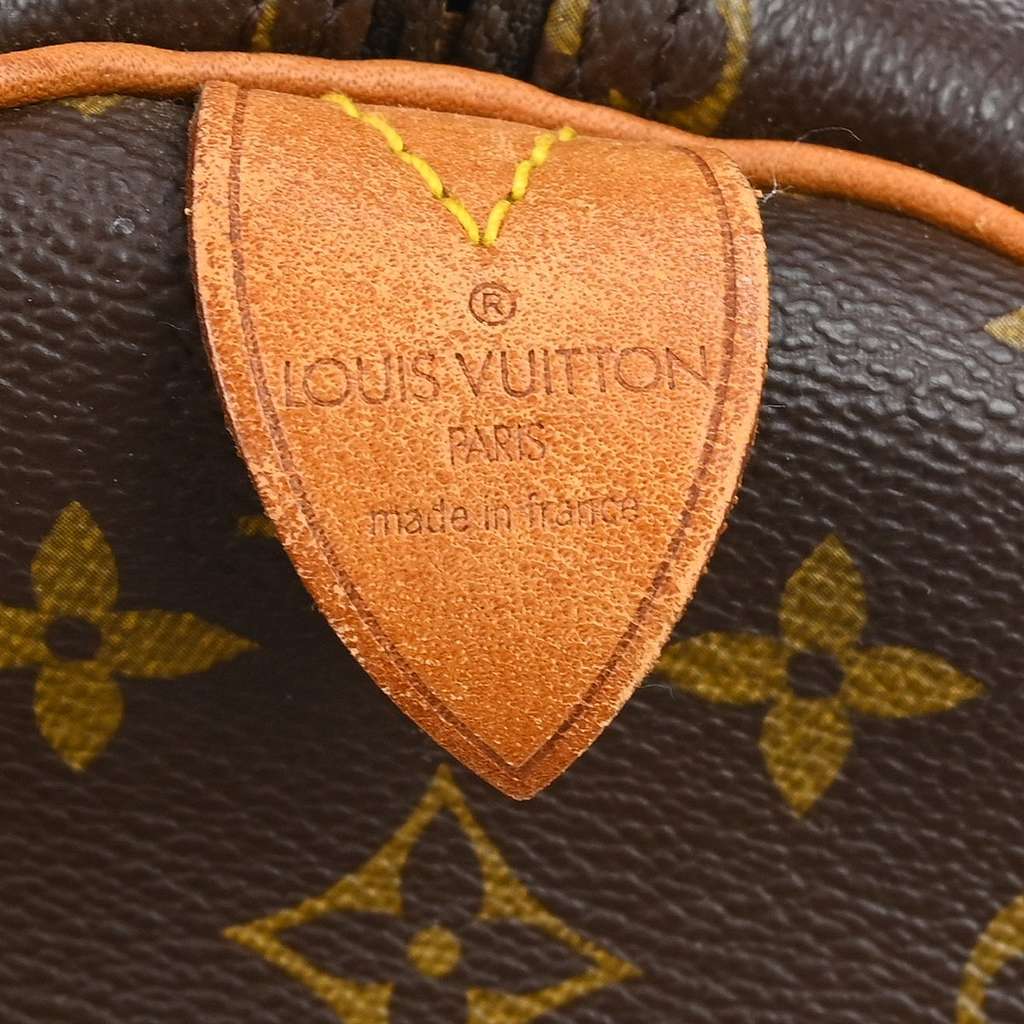 Louis Vuitton Keepall Bag Brown Canvas Good condition - Model View