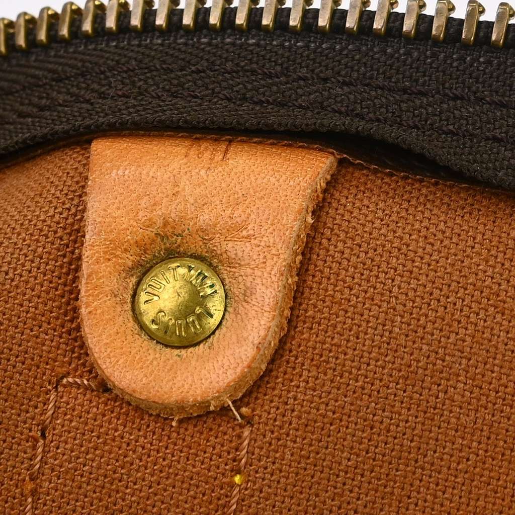 Louis Vuitton Keepall Bag Brown Canvas Good condition - Box View