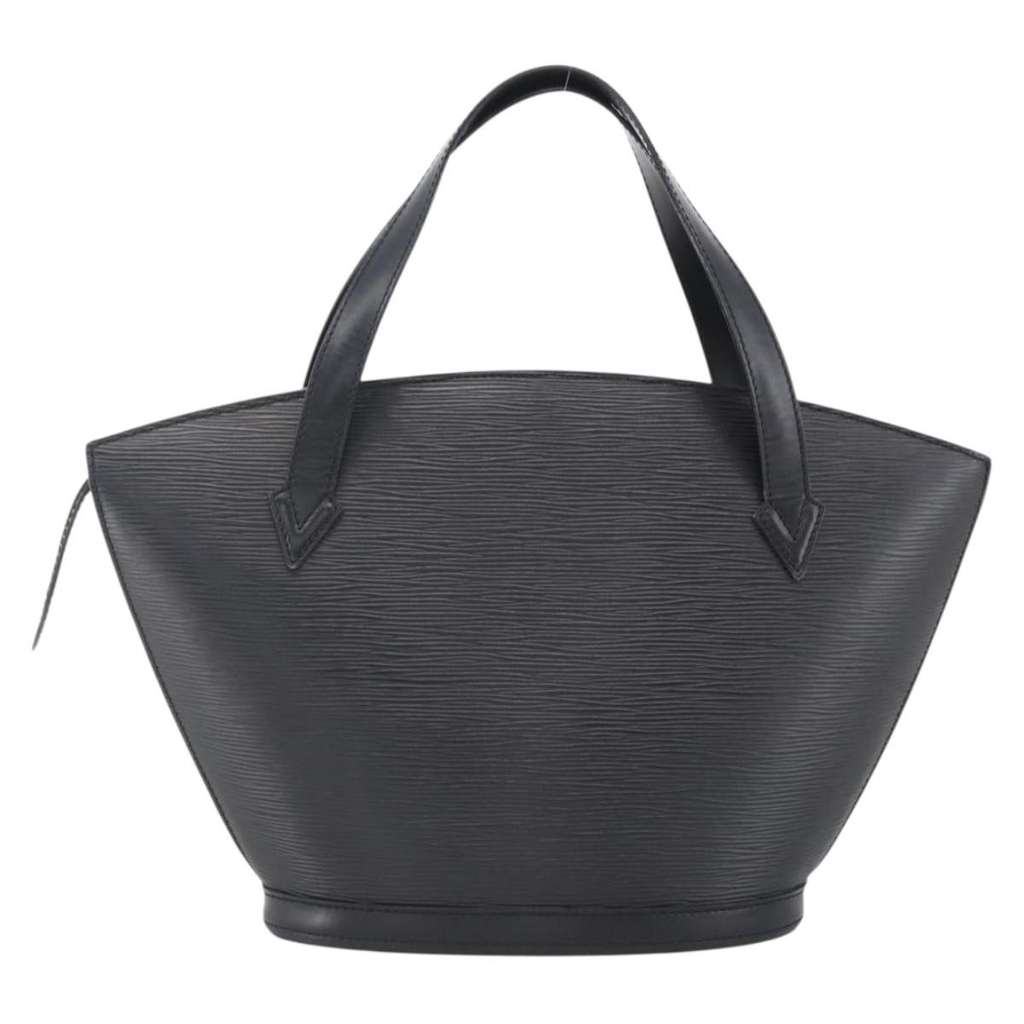 Louis Vuitton Saint Jacques NM Handbag Black Leather Very good condition - Back View