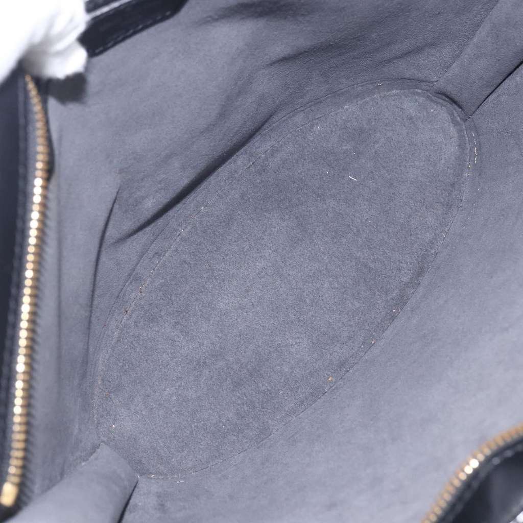 Louis Vuitton Saint Jacques NM Handbag Black Leather Very good condition - Box View