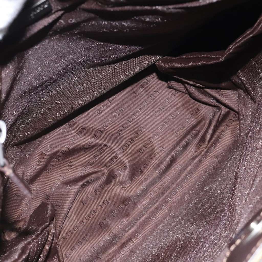 Burberry Nova Check Tote Beige Canvas Good condition - Box View