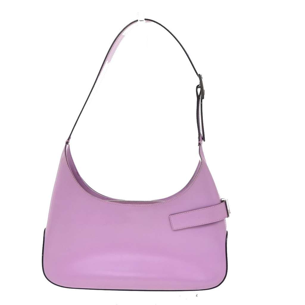 Salvatore Ferragamo Gancini Shoulder Bag Purple Leather Very good condition - Back View