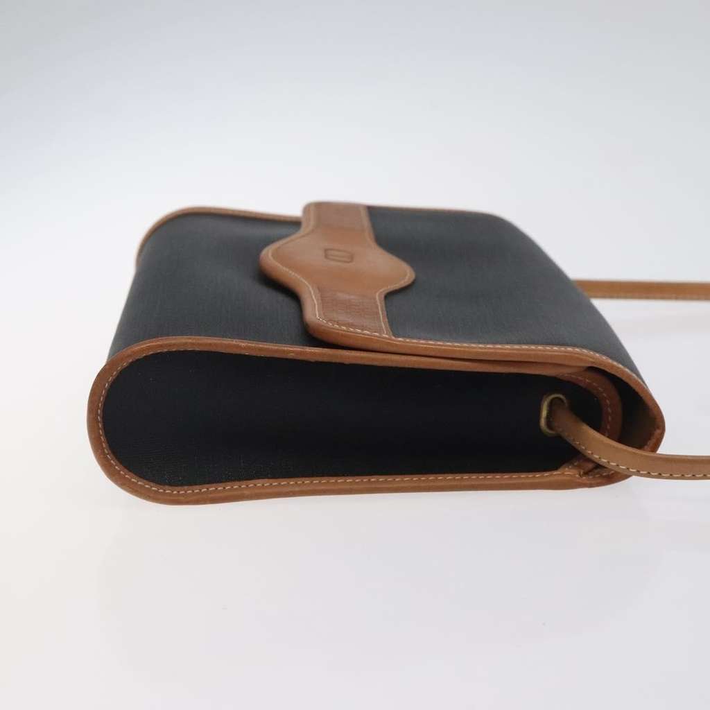 Christian Dior Vintage CD Flap Shoulder Bag Black Very good condition - Inside View