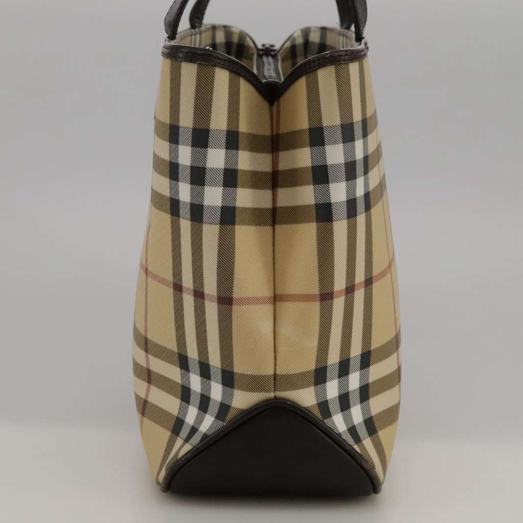 Burberry Nova Check Handbag Beige Canvas Good condition - Inside View