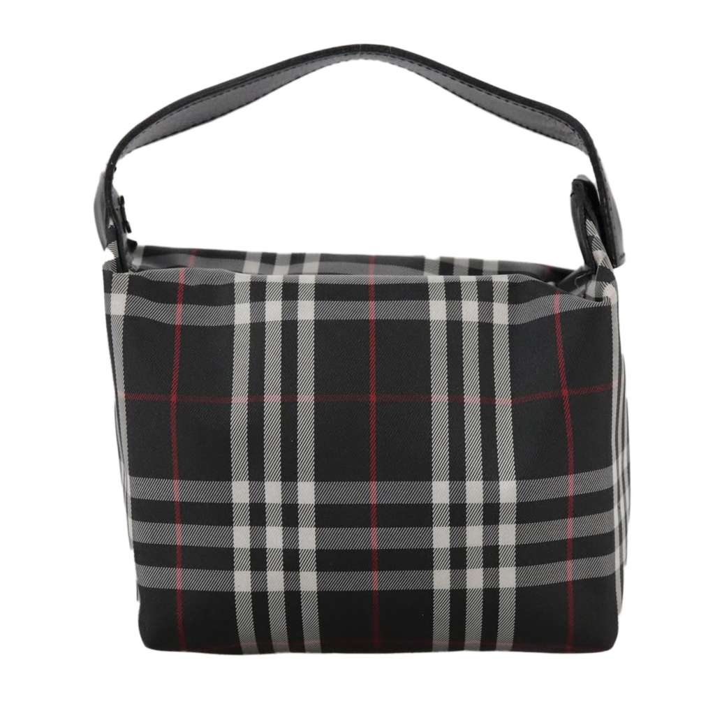 Burberry Nova Check Handbag Black Very good condition - Back View