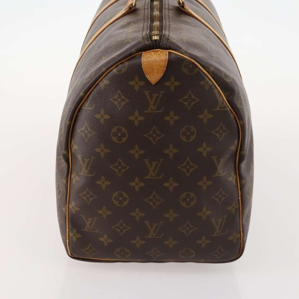 Louis Vuitton Keepall Bag Brown Canvas Good condition - Model View