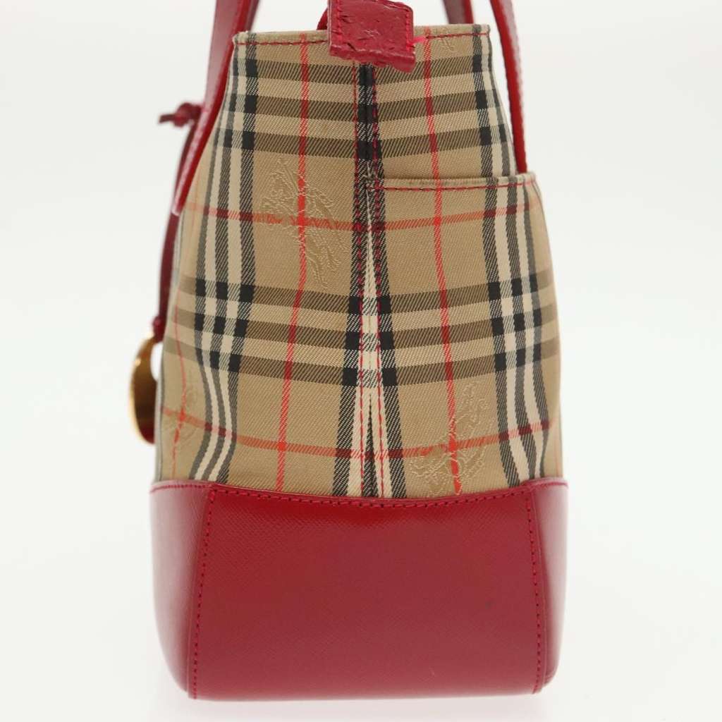 Burberry Nova Check Handbag Beige Canvas Very good condition - Inside View